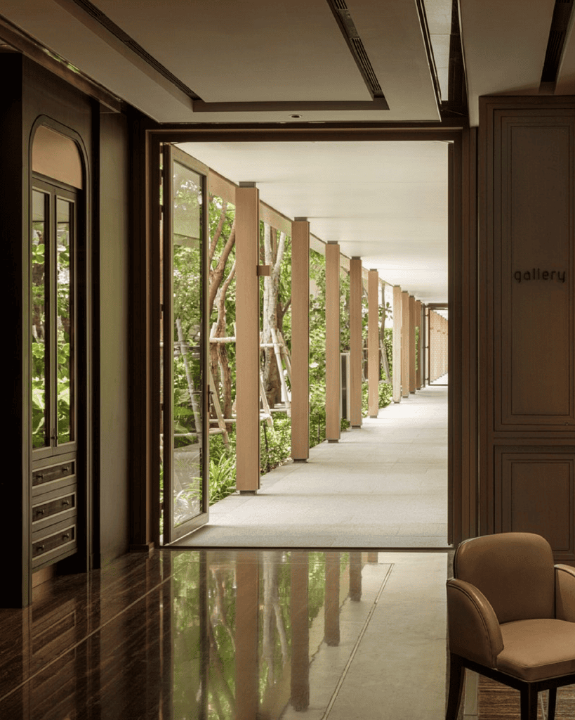 Capella Bangkok às margens do rio Chao Phraya