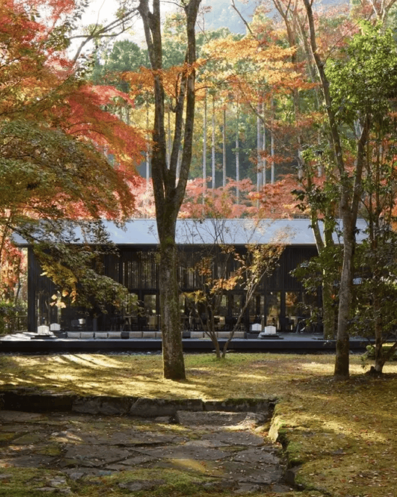 Aman Kyoto cercado pela natureza